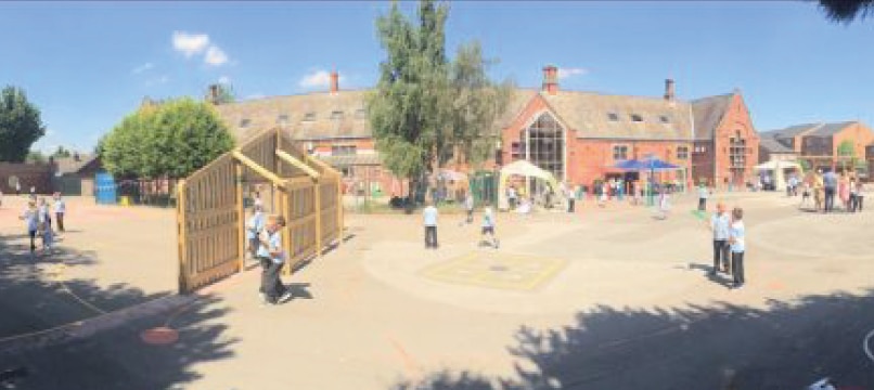 Pupils Delighted After Playground Transformed