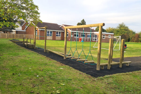 Trim Trail with grassguard tiles