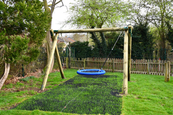 Basket Seat Log Swing