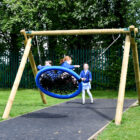 Basket Seat Swing & Safer Surfacing