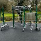 Outdoor Gym Equipment Cluster