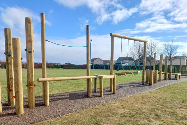 Trim Trail with Obstacless