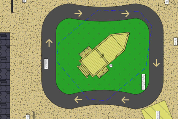 2D Design and Plan of Catboat Project