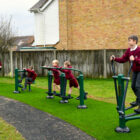 Image of Children's Outdoor Gym Equipment