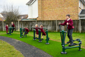 Image of Children's Outdoor Gym Equipment