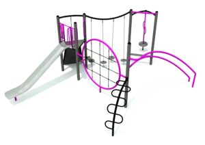 Outdoor Metal Play Structure
