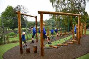 Bonded Rubber Mulch Safer Surfacing