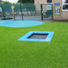 Sunken Mini Trampoline