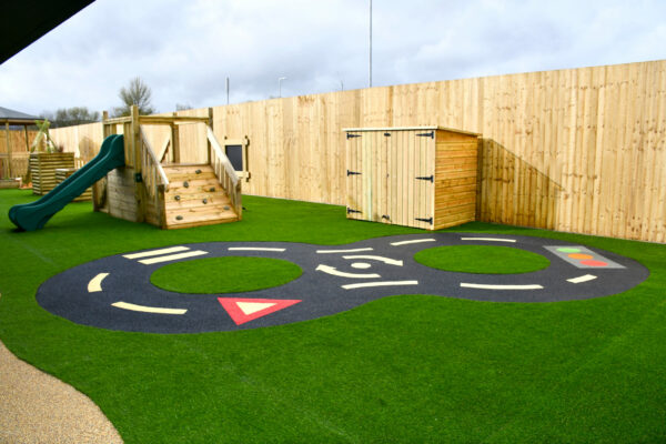 Roadway, Bespoke Tower & Artificial Grass