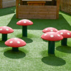 Toadstools Outdoor Seating