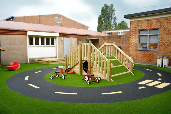 UB4 8JP-64443-Mini Tunnel Mound inc Rungs & Sides-1-EDIT