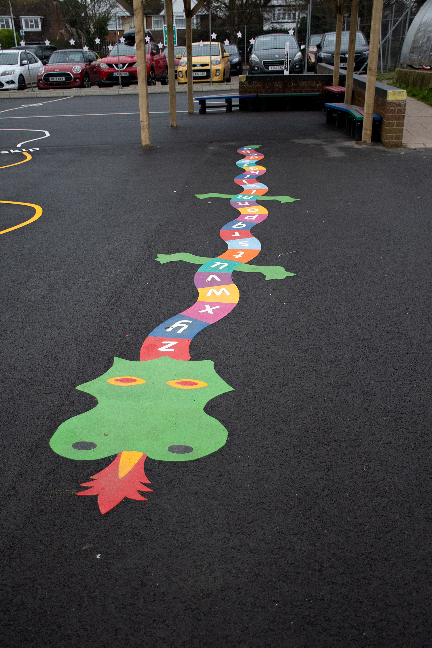 Dragon Playground Markings
