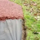 mulch being laid