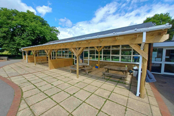 Polycarbonate Roof Pergola